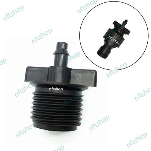 Connector Pipa 1/2 Inch ke 7mm Hidroponik