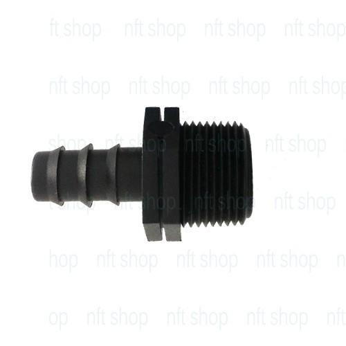 Connector Pipa 3/4 Inch ke 16mm Hidroponik