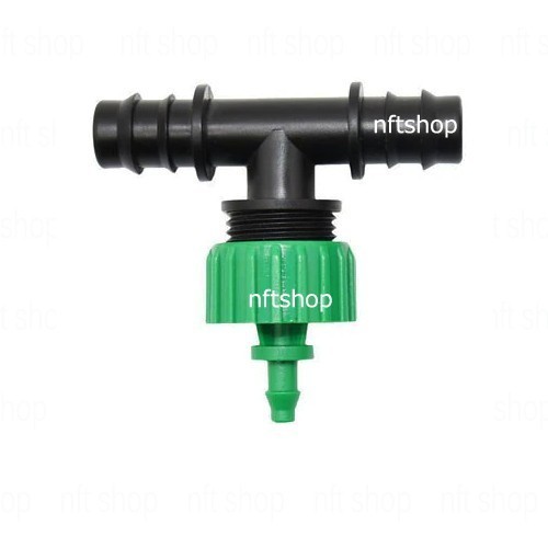 Connector Sambungan Tee 20mm Ke 7mm atau 5/8 Inch ke 1/4 Inch