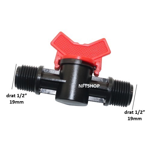 Double Drat Kran / Valve / Keran 1/2 Inch