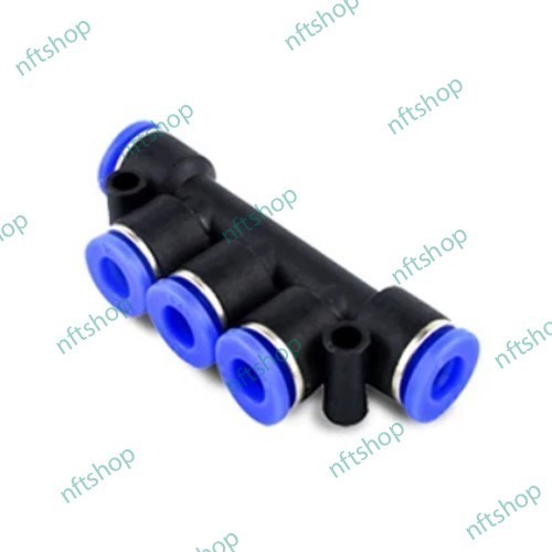 Pneumatic 5 Way Slip Lock PU 6mm
