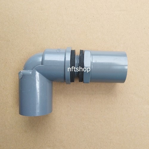 Set Knee dan Sok Drat 1 Inch dengan Karet Seal